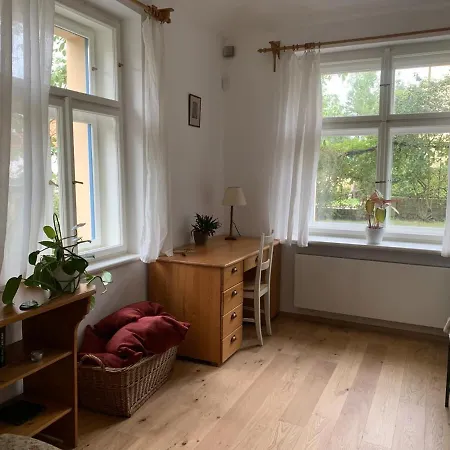 Apartman Art Nouveau With Garden Close To Center Prága