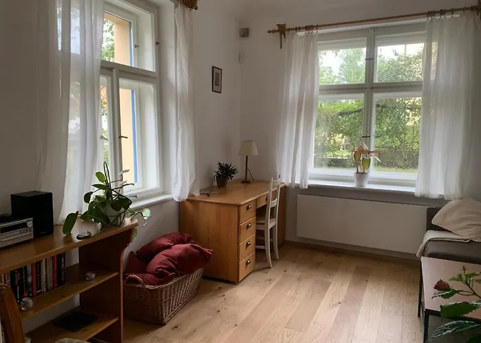Apartman Art Nouveau With Garden Close To Center Prága